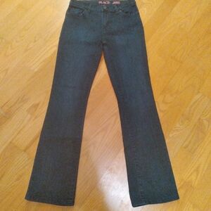 PLACE Bootcut Dark Denim Flare Wide Leg Blue Jeans Girls Size 12